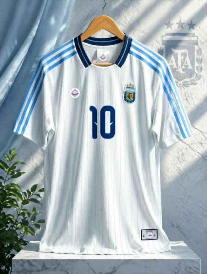 Premium International Football Jersey Collection | Argentina, Brazil, Germany & More