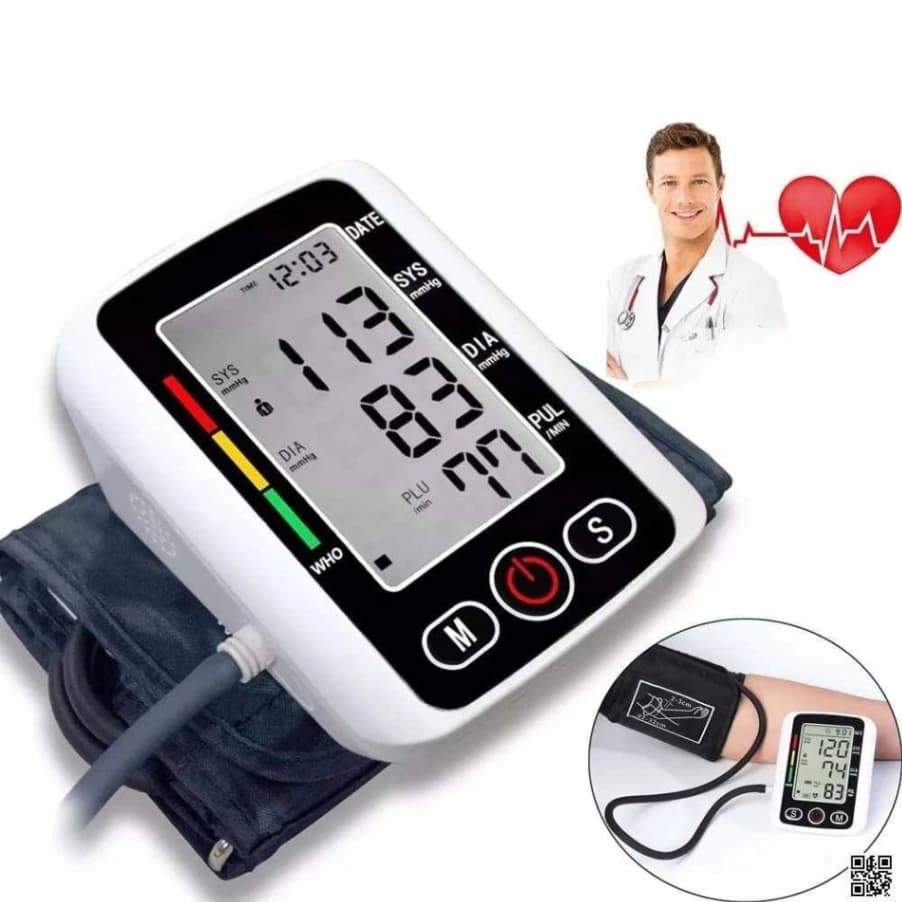 Electronic Blood Pressure Monitor With Voice Function
